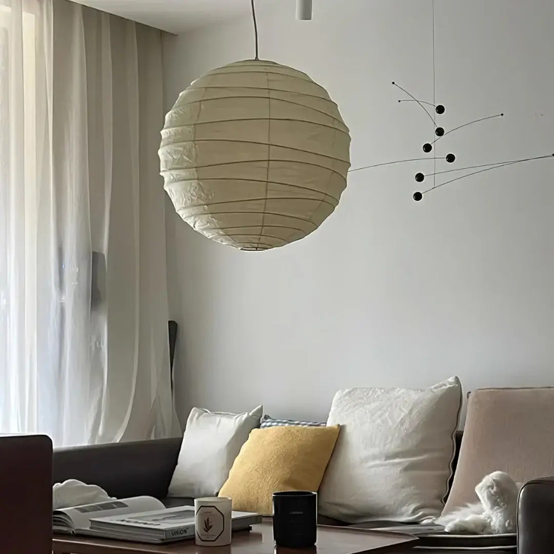 Hikari Paper Ball Pendant Lamp