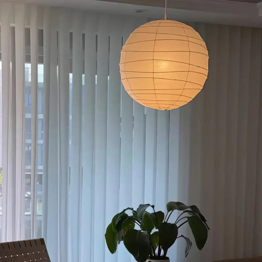 Hikari Paper Ball Pendant Lamp