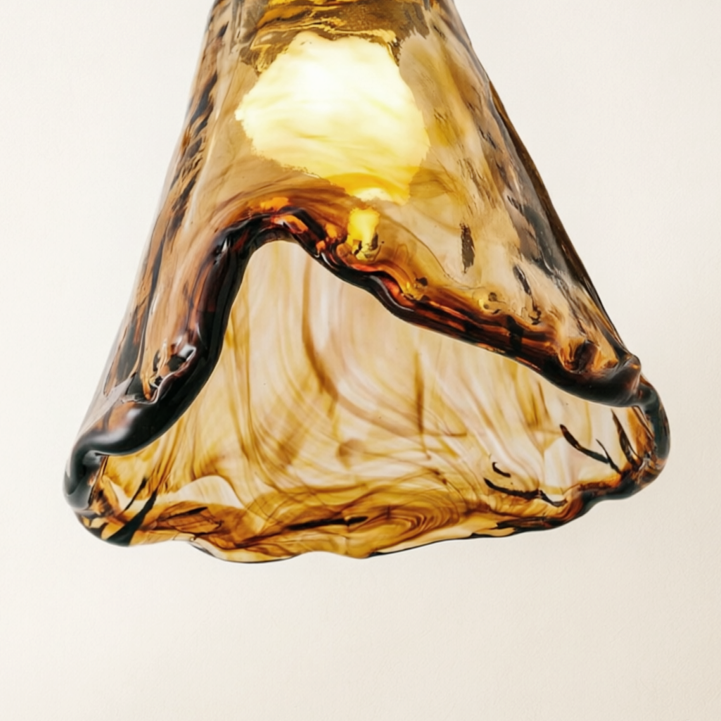Ambrea Tulip Glass Chandelier