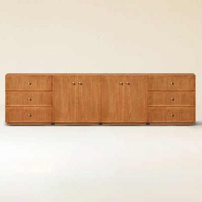 Avery Oak Modular Media Console 120"W