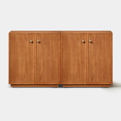 Avery Oak Console 60"W (Set of 2)