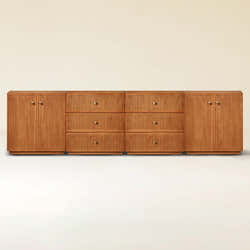 Avery Oak Modular Media Console 120
