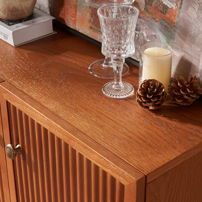 Avery Oak Modular Media Console 120"W