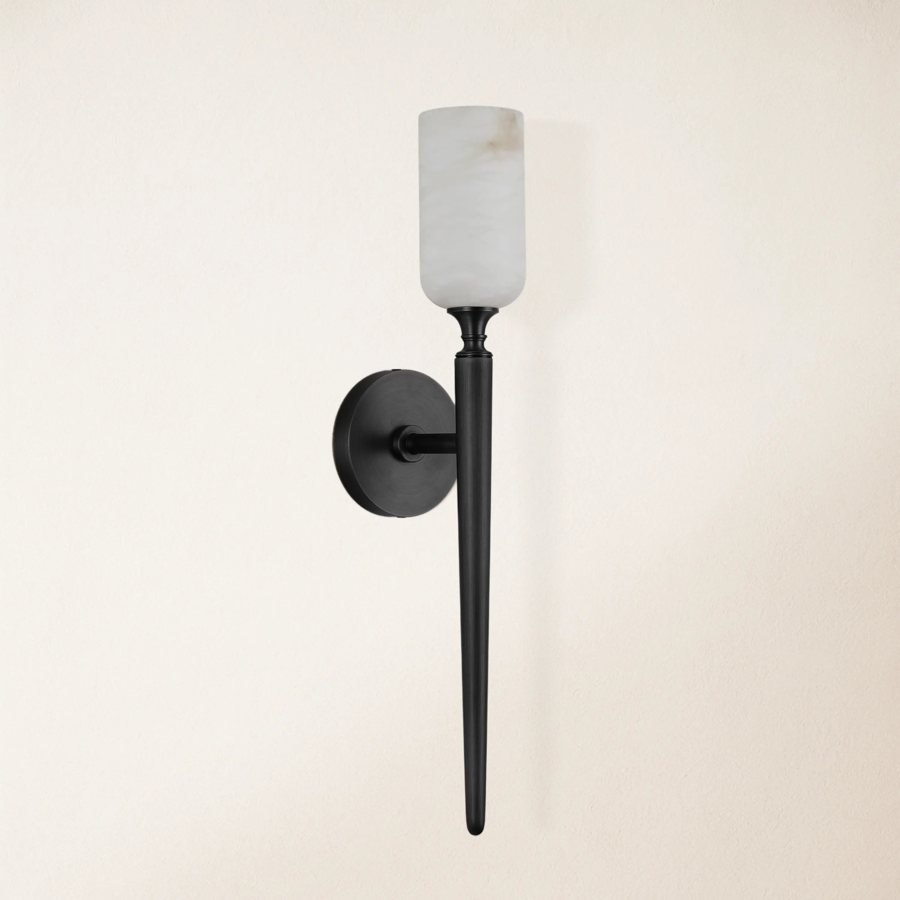 Axis Alabaster 1 Light Wall Sconce 54.8cm