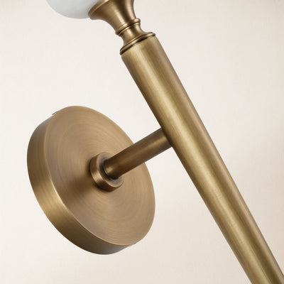 Axis Alabaster 1 Light Wall Sconce 22"H