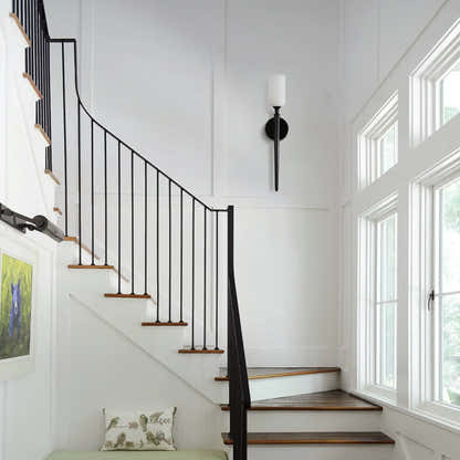 Axis Alabaster 1 Light Wall Sconce 22"H