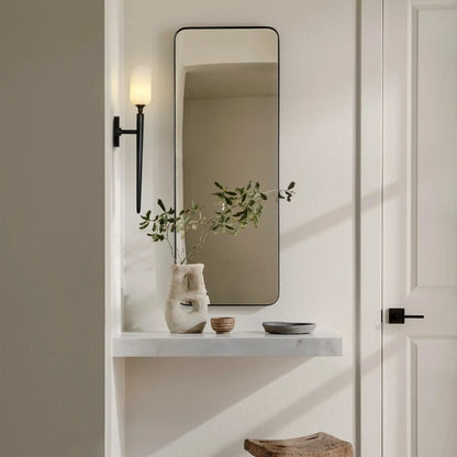 Axis Alabaster 1 Light Wall Sconce 54.8cm