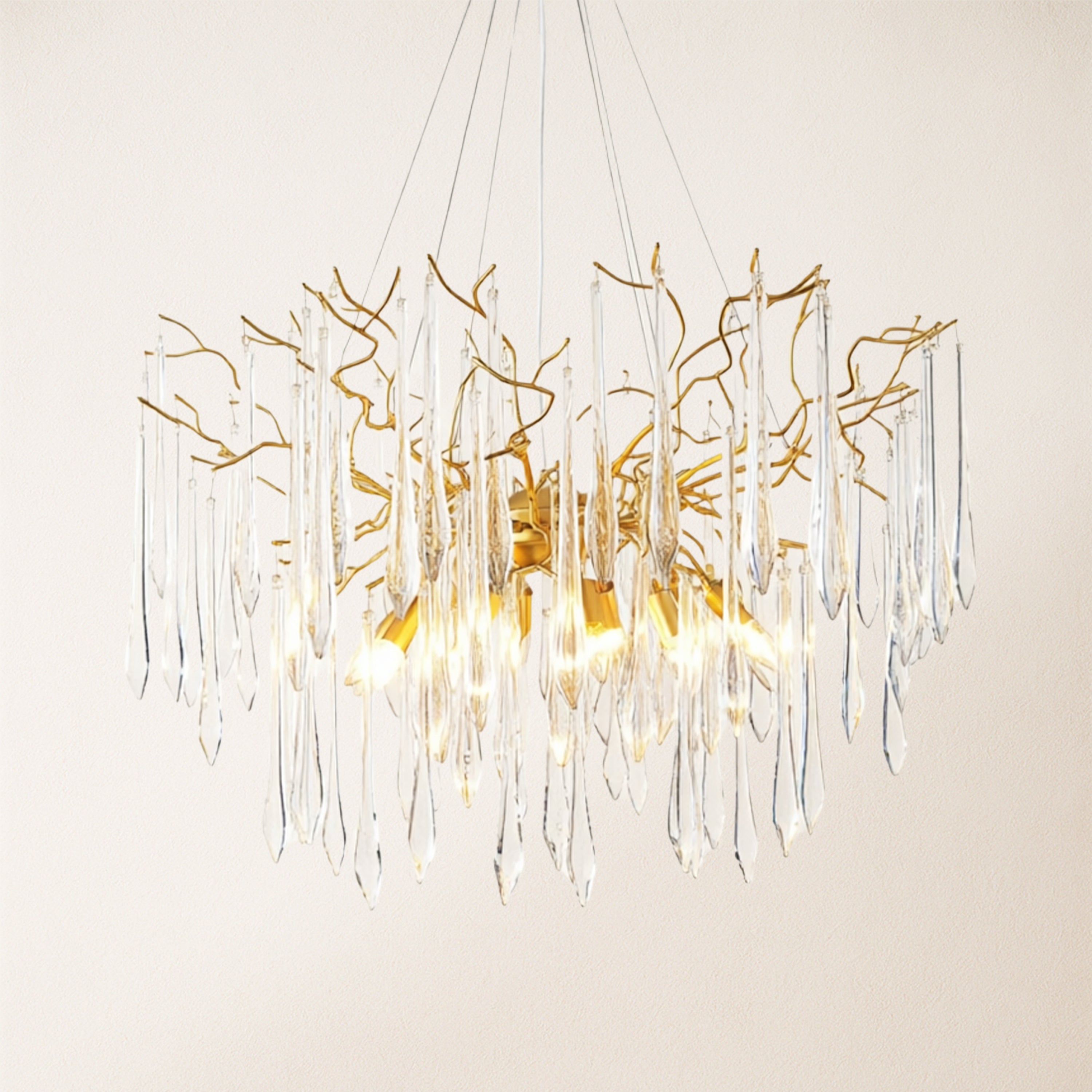 Aurevia Funnel Glass Chandelier