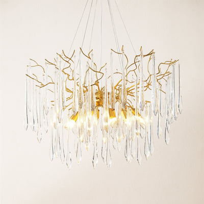 Aurevia Funnel Glass Chandelier