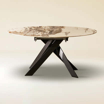 Labarthe Round Sintered Stone Dining Table 160cm