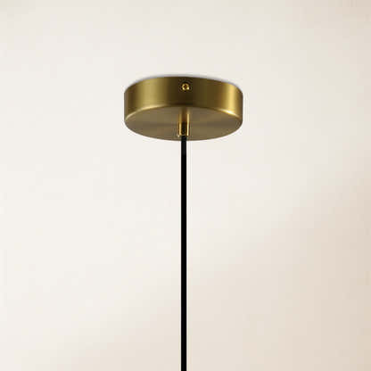 Ares Alabaster Modern Water-Drop Pendant 18cm D