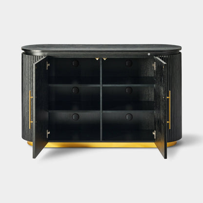 Holton Oak Media Console 240cm W
