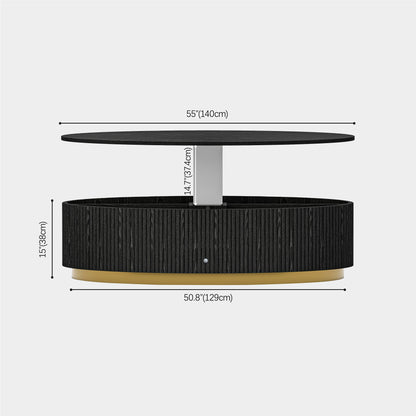 Holton Oak Media Console 240cm W