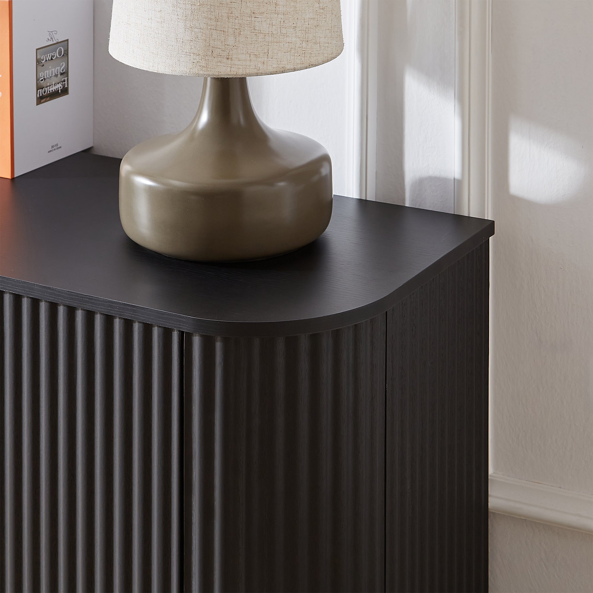 Buffet Striped Sideboard 64"