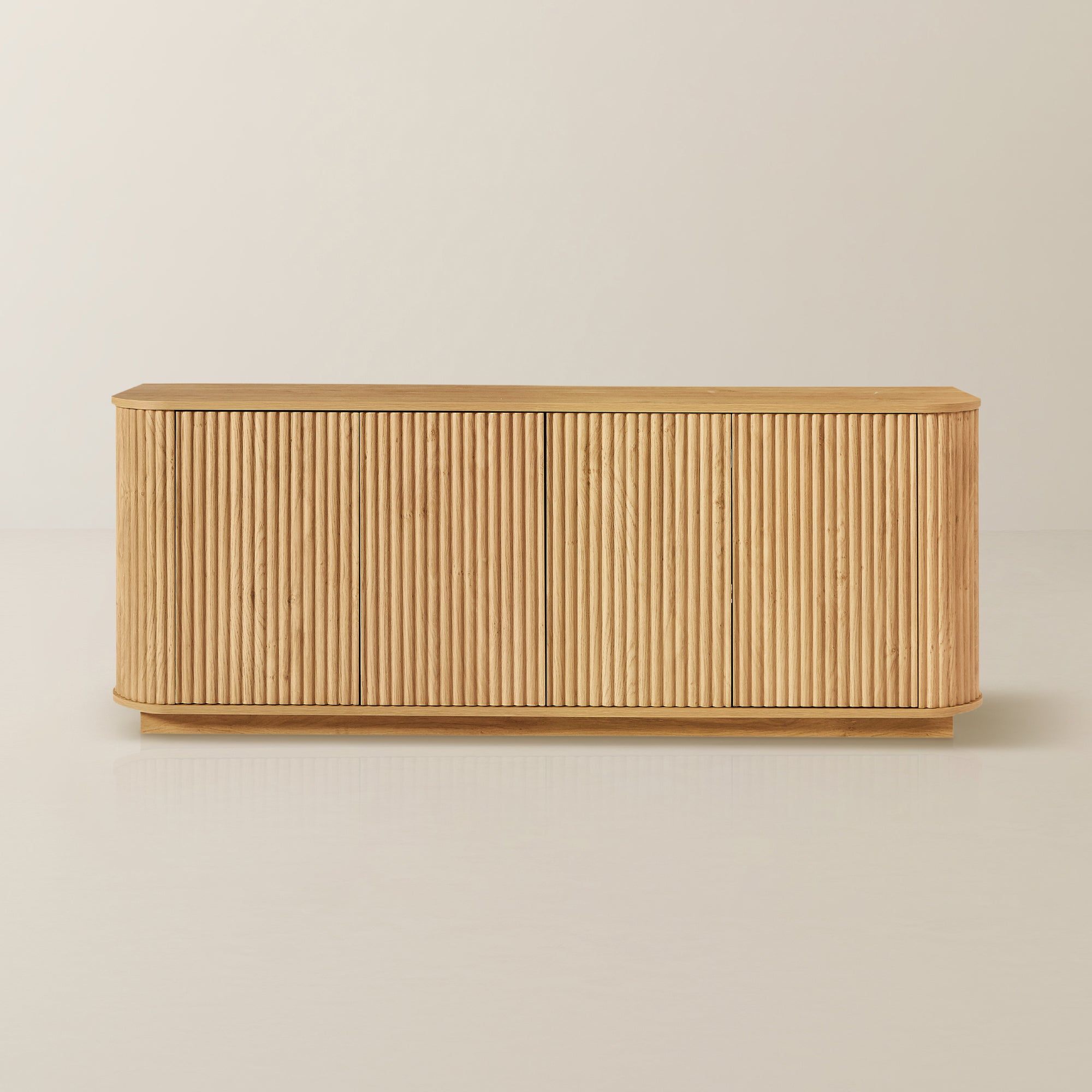 Buffet Striped Sideboard 64"