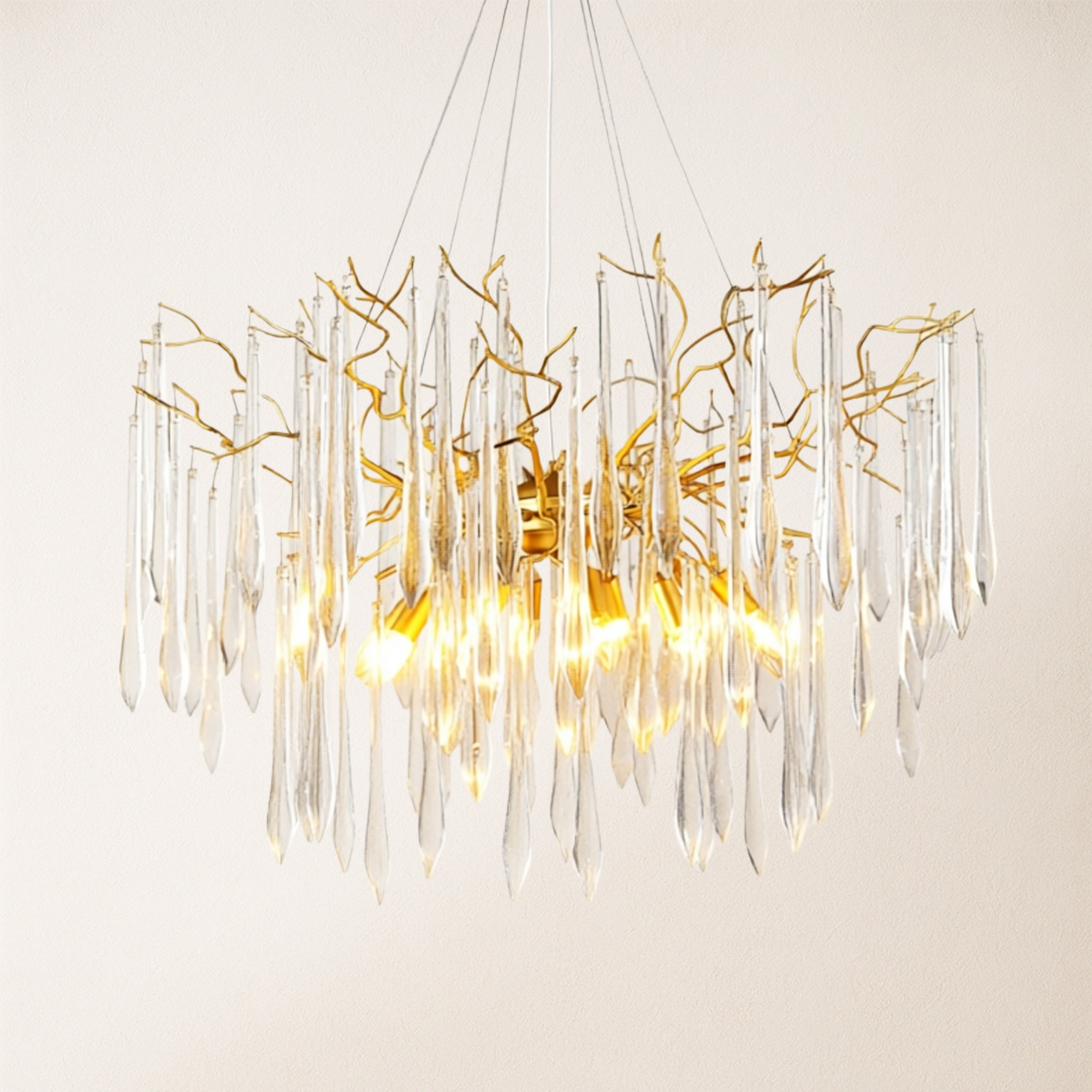 Aurevia Funnel Glass Chandelier