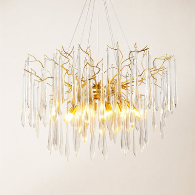 Aurevia Funnel Glass Chandelier