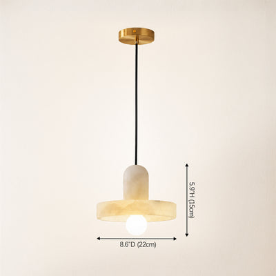 Carrano Alabaster Pendant