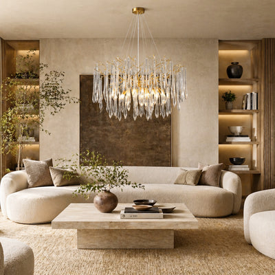 Aurevia Funnel Glass Chandelier