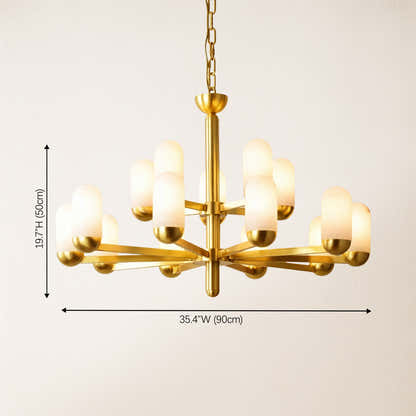 Noctra Alabaster Chandelier