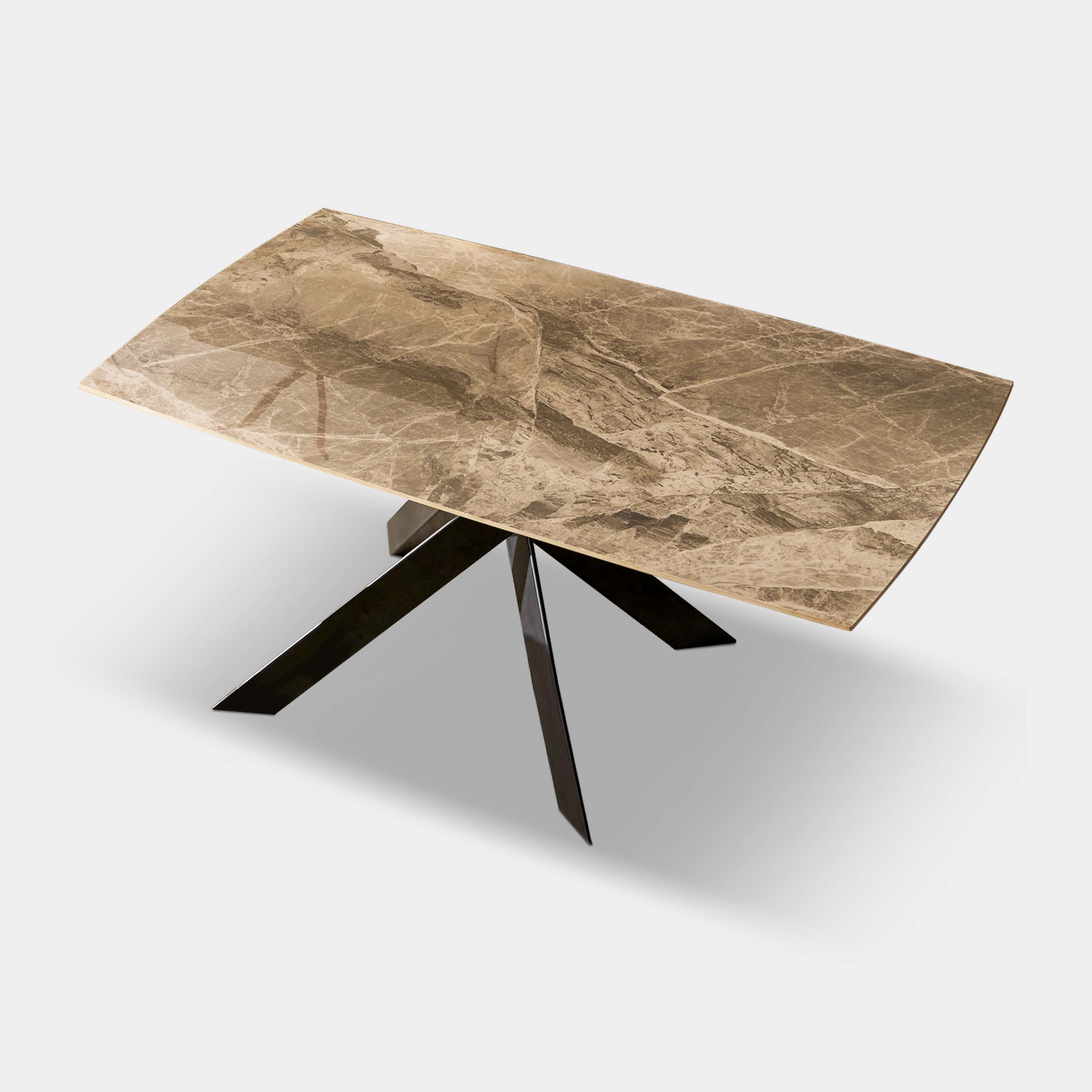 Labarthe Extended Rectangular Sintered Stone Dining Table 160cm-240cm