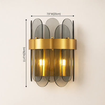 Cyra Glass Wall Sconce