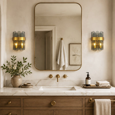 Cyra Glass Wall Sconce