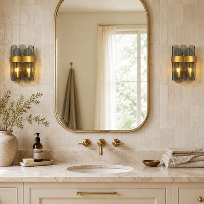 Cyra Glass Wall Sconce