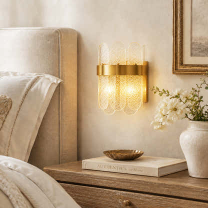 Cyra Glass Wall Sconce