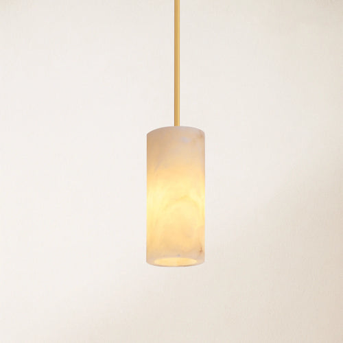 Arlo Alabaster Pendant Lights 4"D#Finish_Gold