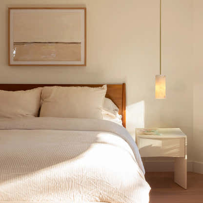 Arlo Alabaster Pendant Lights 4"D