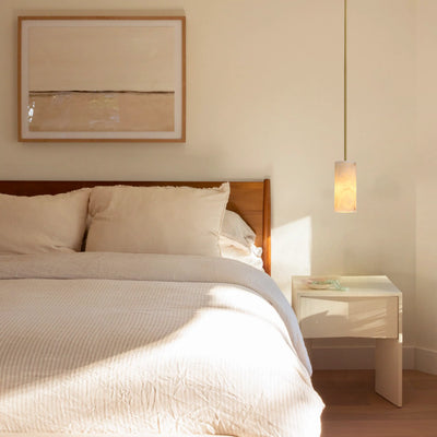 Arlo Alabaster Pendant Lights 4"D
