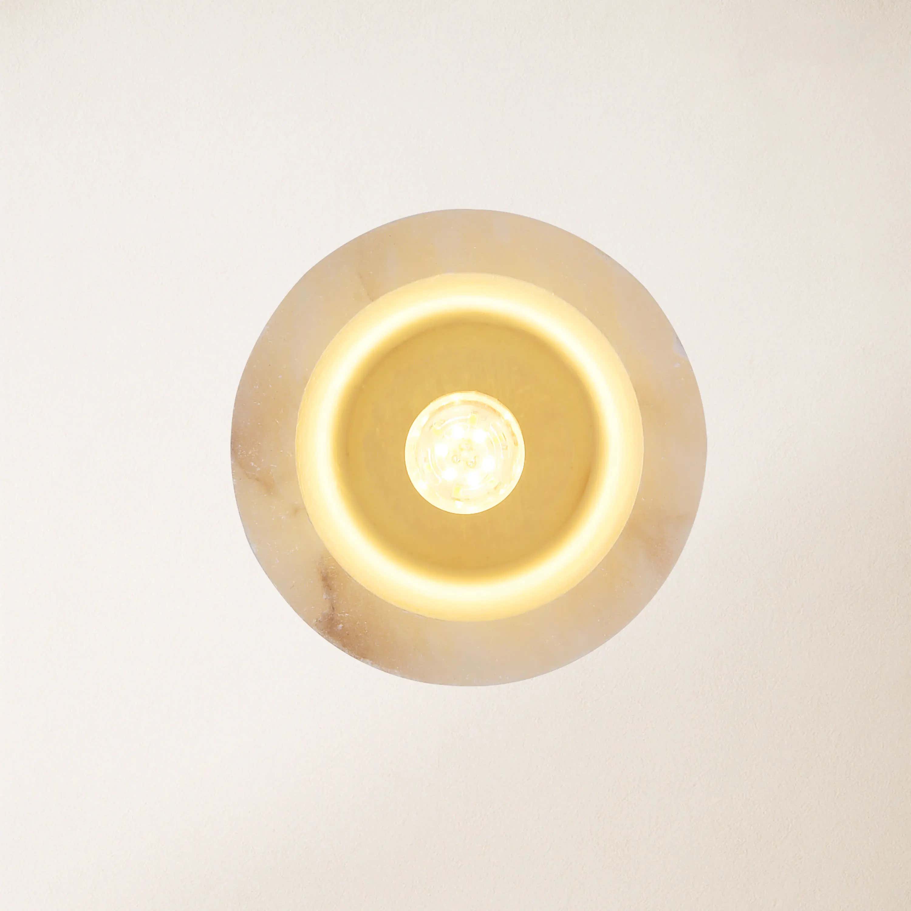 Arlo Alabaster Pendant Lights 10cm