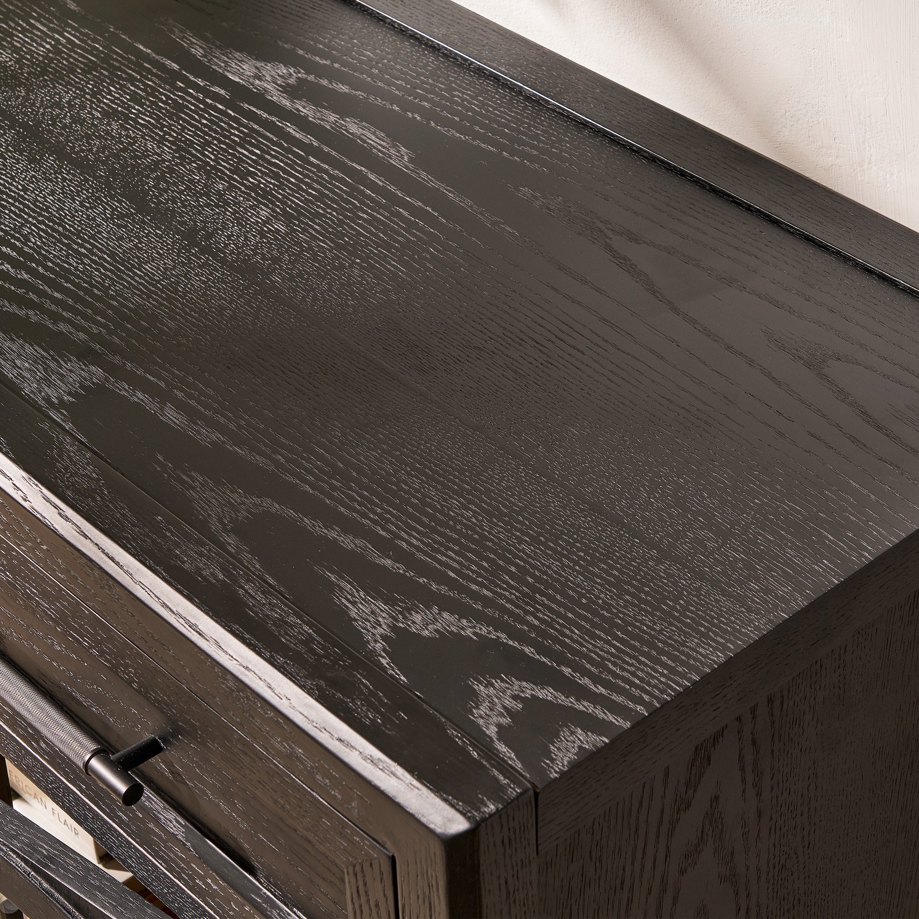 Alvar Arched 32" Oak Storage Cabinet with Drawers