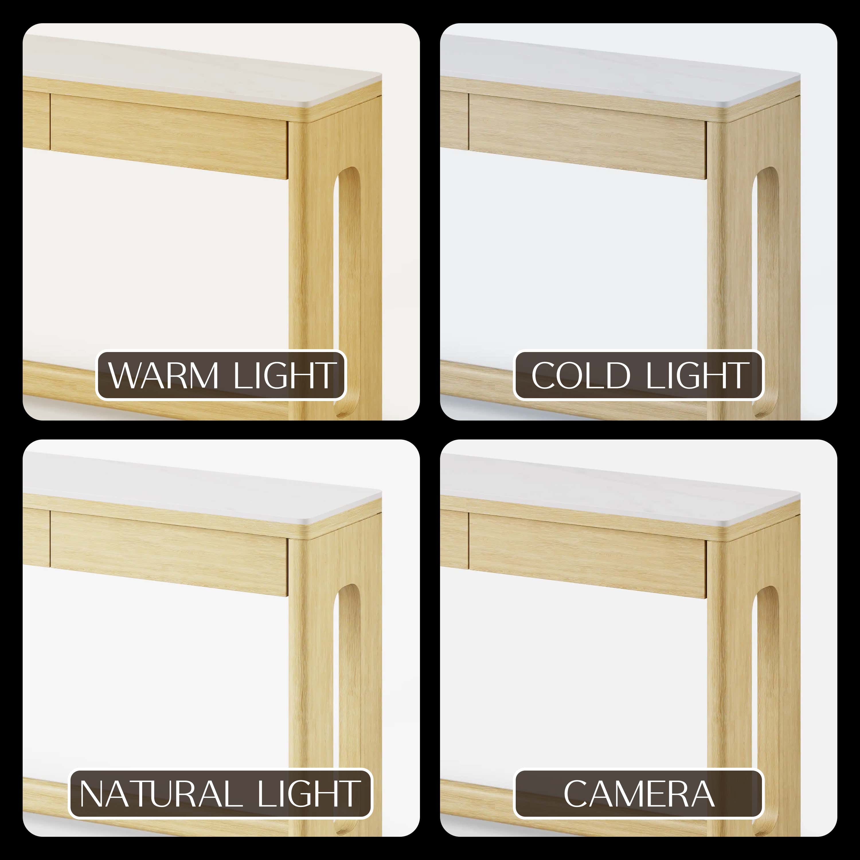 Calma Console Table 47"W