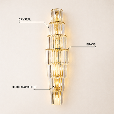 Elira Crystal Wall Lamp
