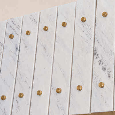 Pietra Marble Rectangular Chandelier 47.2"W