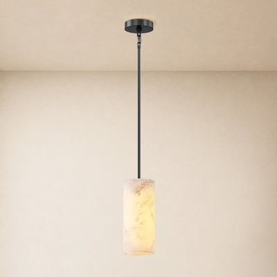 Calyndra Resin Cylinder Pendant 4"-7"W 