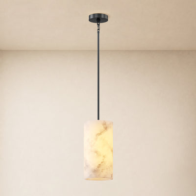 Calyndra Resin Cylinder Pendant 4"-7"W 