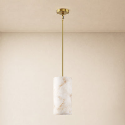 Calyndra Resin Cylinder Pendant 4"-7"W 