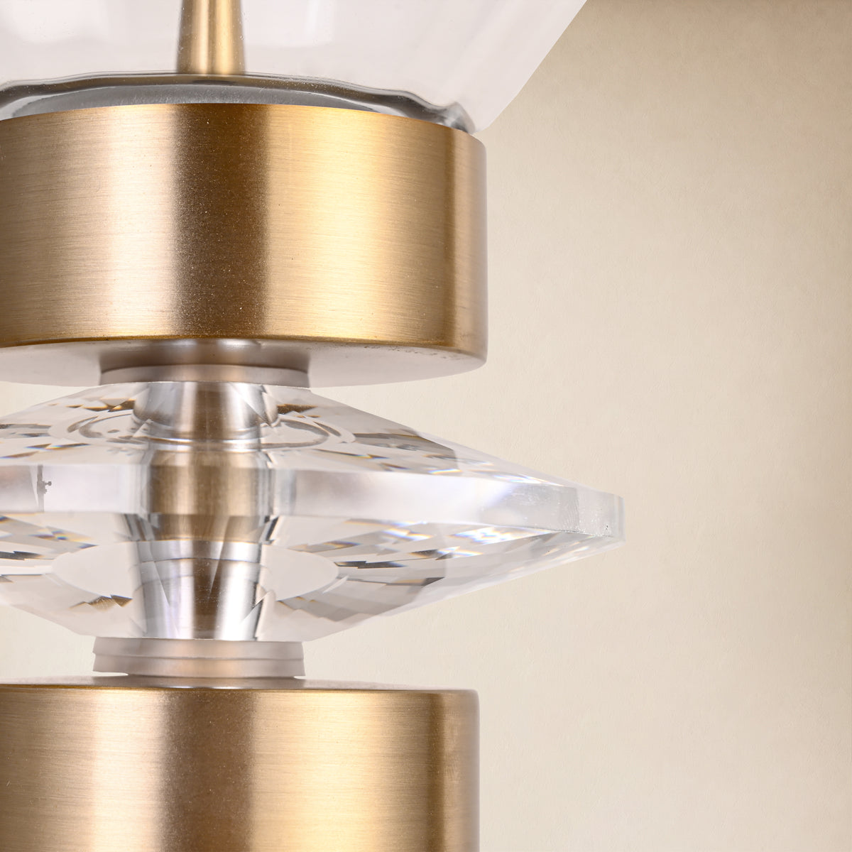 Erelia Crystal Dome Pendant Light 9.4"D