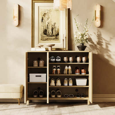 Amari Shoe Storage 47"W