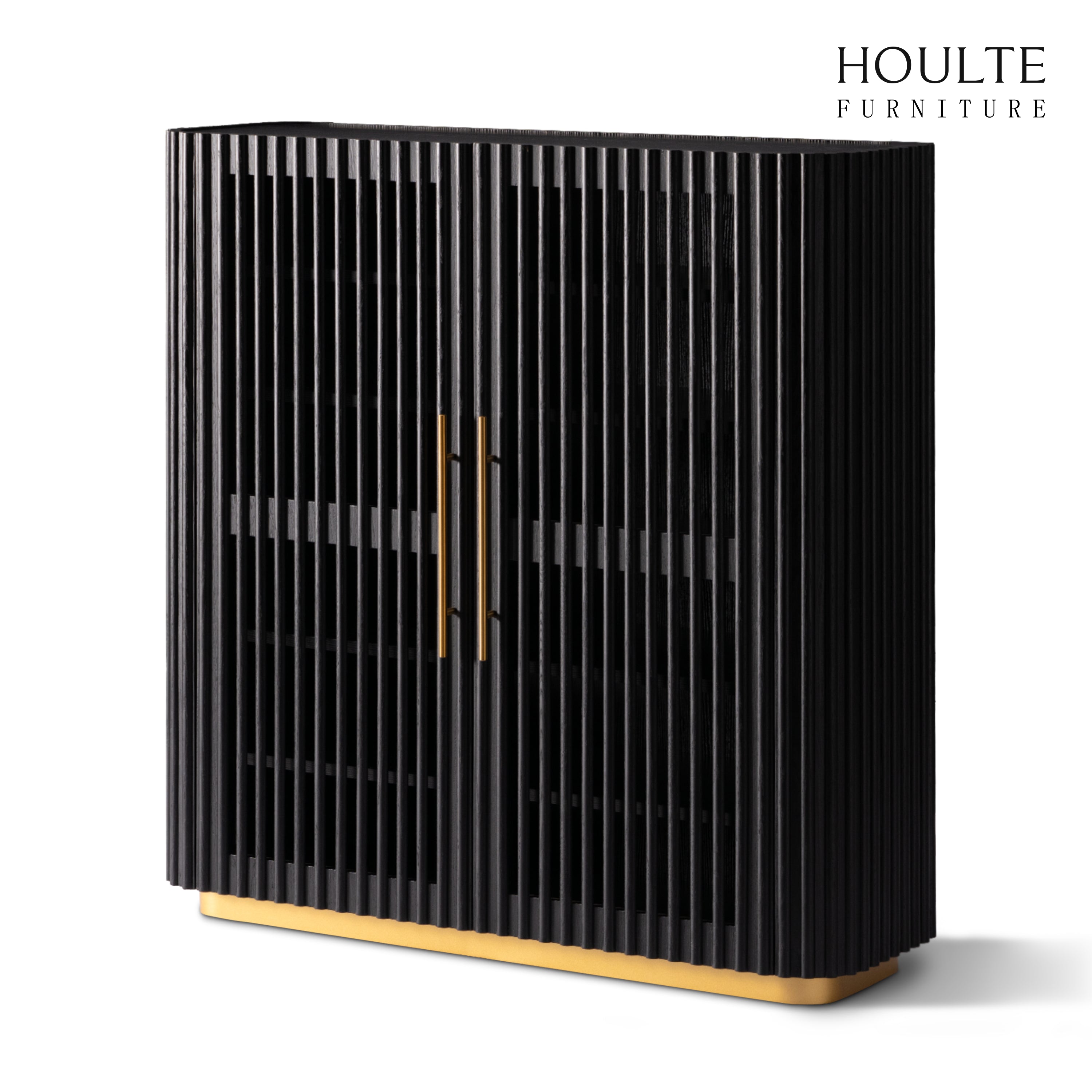 Holton 47"H Oak Storage Cabinet
