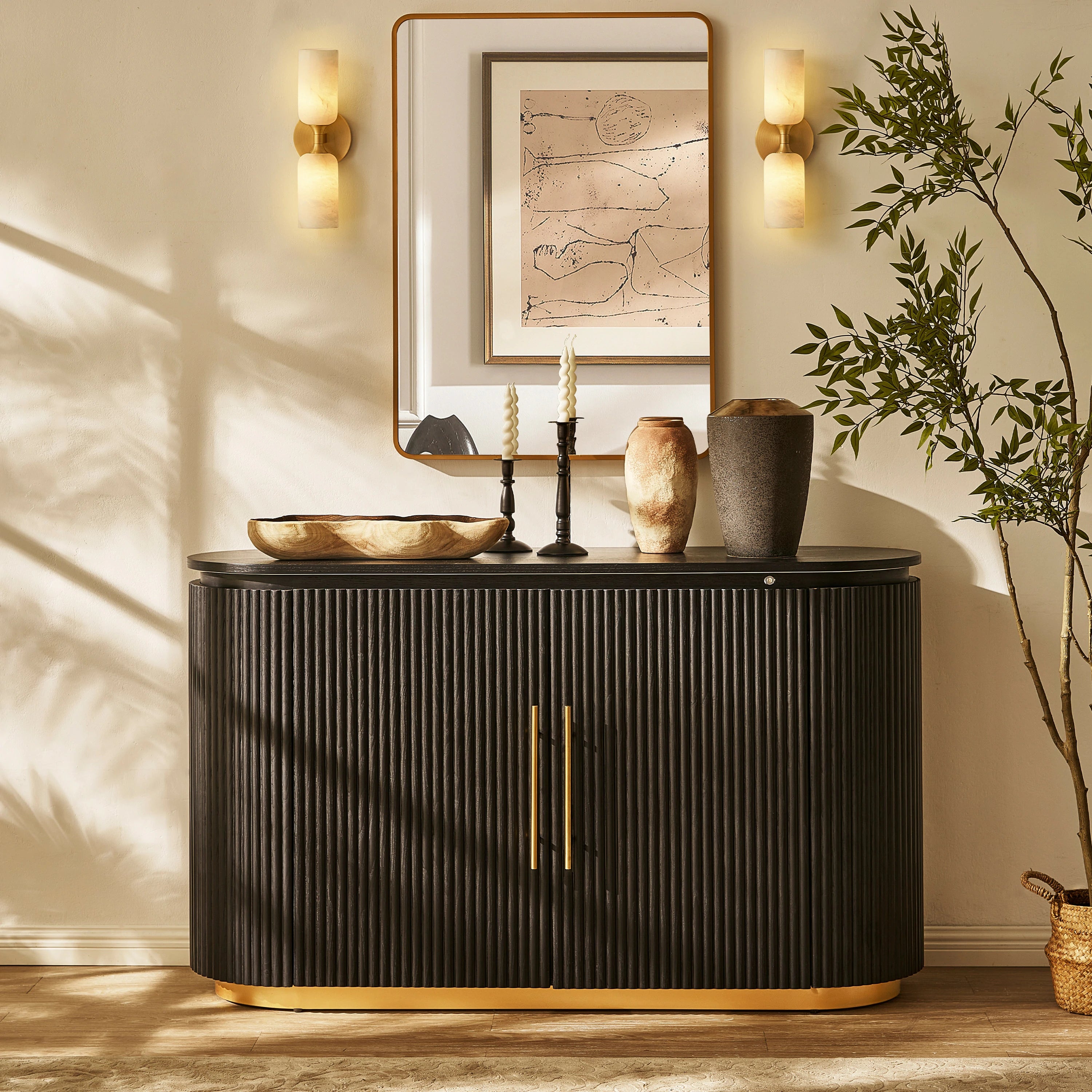Holton Oak Sideboard 56"W