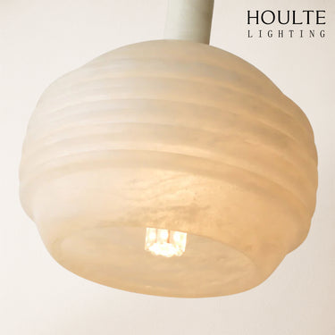 Dadaly Lottia Alabaster Small Art Pendant Light 10"D