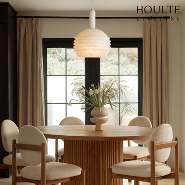 Dadaly Lottia Alabaster Small Art Pendant Light 10"D