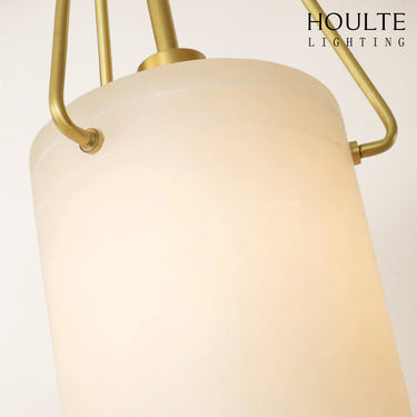 Dadaly Lottia Alabaster Small Art Pendant Light 7"D