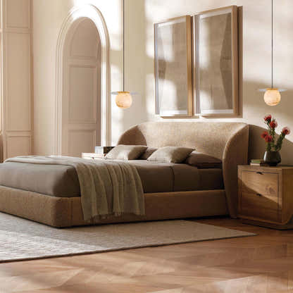 Dadaly Garfield Spanish Alabaster Small Art Bedside Pendant 26cmD