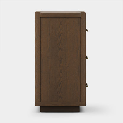 Alvar 32″ Oak 3-Drawer Chest