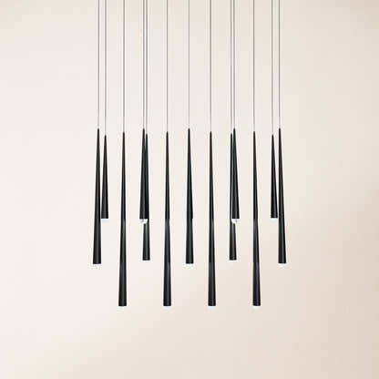 Anthropology Rectangle Crystal Pendant 102cm W